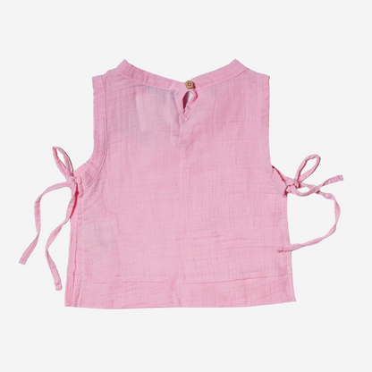 Luma Müslin Kolsuz Üst