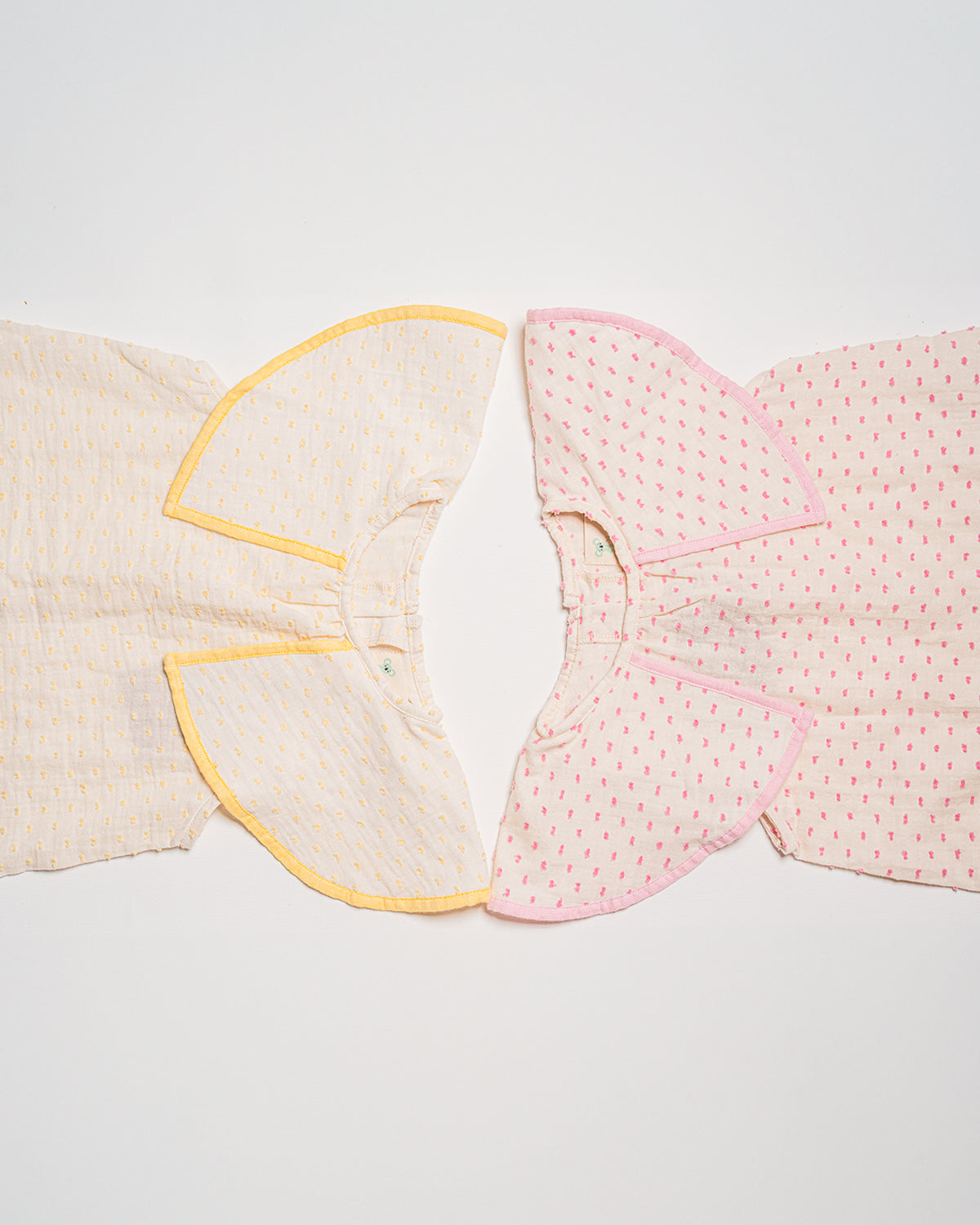 Flore Müslin Volan Yakalı Elbise